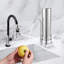 Système de filtration de comptoir en acier inoxydable