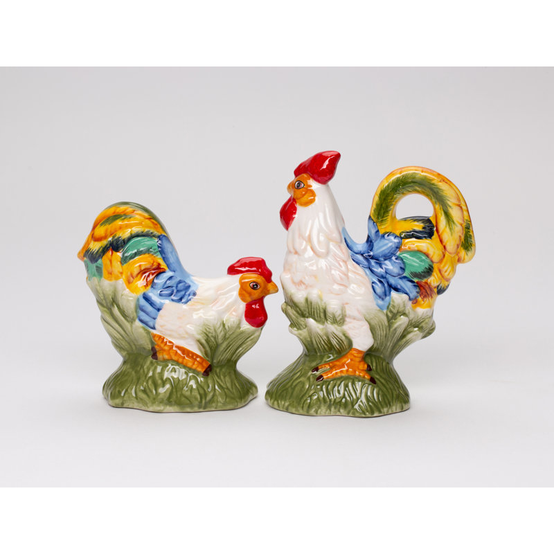 Ensemble poivre et sel coq Cosmos cadeaux