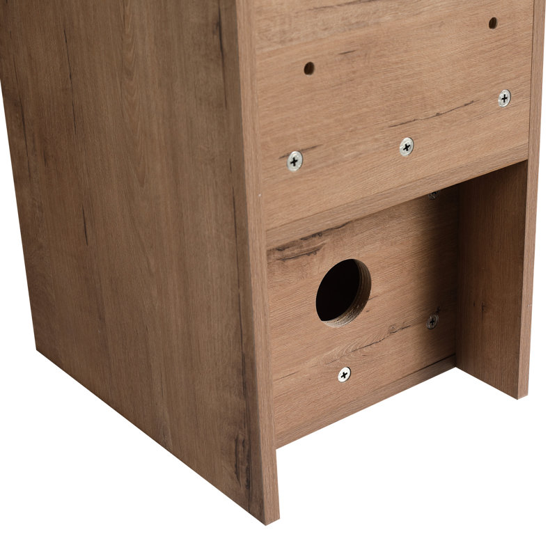 12 Inch Wall Mounted Modern Shelves, 2 - Shelf, Plywood, Imitative Oak, Bathroom Organization, Storage Room Organization Shelf Shelving, Bedroom Decor, Kitchen Decor