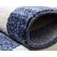 Tapis décoratif géométrique bleu dédemona-40284604