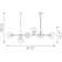 Lorette 6 - Light Dimmable Sputnik Sphere Chandelier