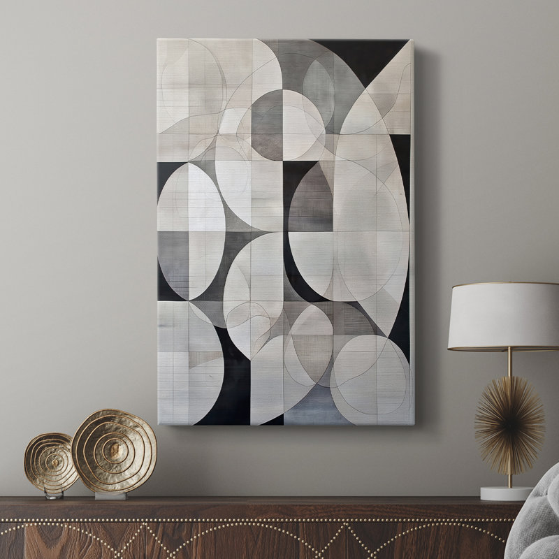 ABSTRACT Series XLIII - Gallery Cavas sur mesure, H 36 po x l 24 po
