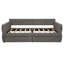 Grand lit plateforme tapissier avec port USB et 2 tiroirs-1996759168