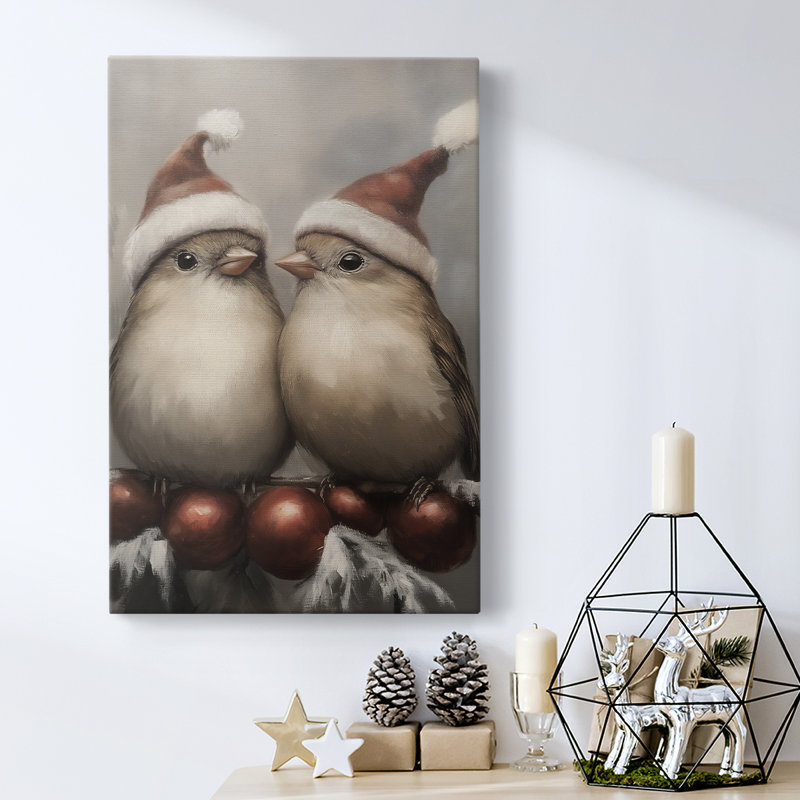 Art des Fêtes de Noël - Toile tendue avec châssis - Série 2-CCVVI, 18" H x 12" W