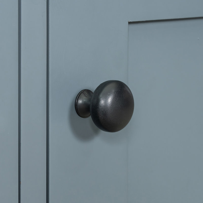 Meuble-lavabo 30 po avec lavabo bleu-gris, 30", Bleu