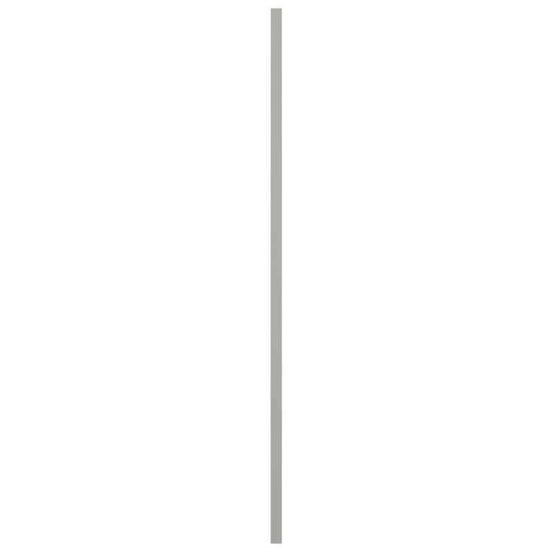 Volets de style moderne EnduraCore Composite Santa Fe, Gris tempête de grêle, 15"W, 58"H