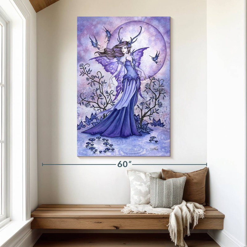 Kelan The Night Garden, 51" H x 34" W