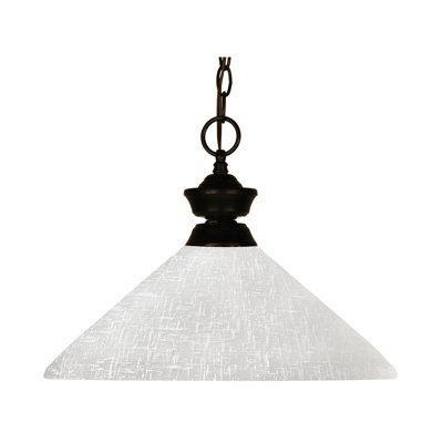 Beeching 1 - Light Bronze Single Pendant