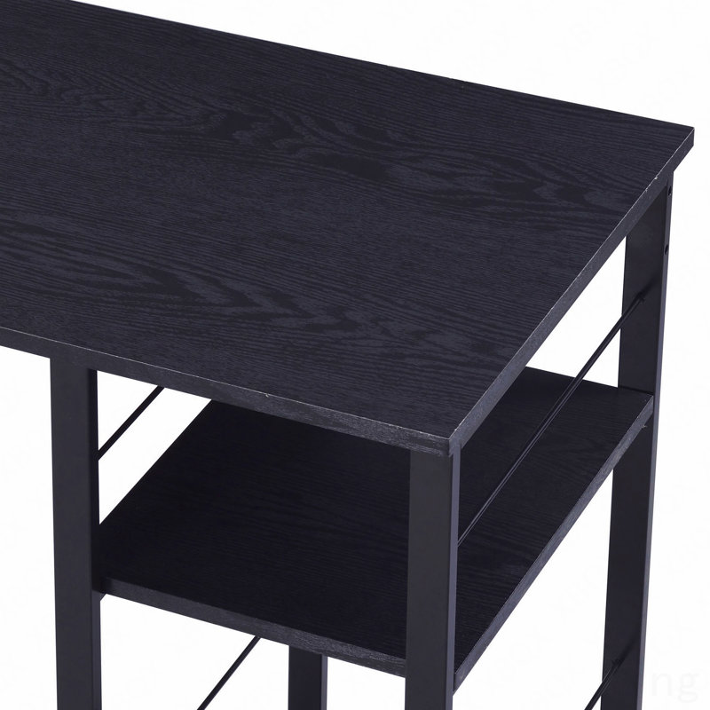 Black Finish Writing Desk, Black