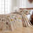 Greenland Home Fashions Andorra 3-Piece Bedspread Set 110"x118" Queen Size Quilt + 2 Shams 20"x26" Reversible Cotton Suzani-1248328758