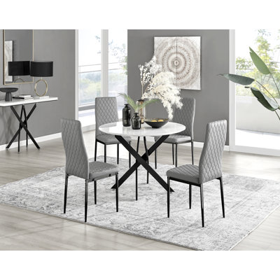 Eubanks 4 -Person Dining Set