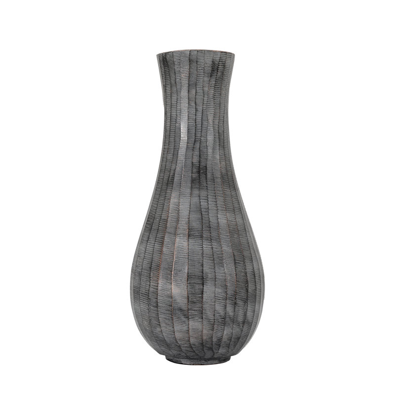 Voncile Aluminium Table Vase, 33cm H x 15cm W x 15cm D