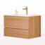 Meuble-lavabo mural simple et flottant 30 po avec lavabo en céramique-1638156534