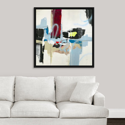 « hard véracité i », peinture sur toile