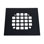 Bouchon de drain de douche Universal Snap-Tite Grid, 4 1/4 po
