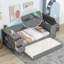 Lit de jour simple avec rangement - aucun sommier nécessaire, robuste et amp; Durable-2042392826