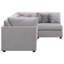 Canapé modulaire rembourré 4 pièces Lafayette
