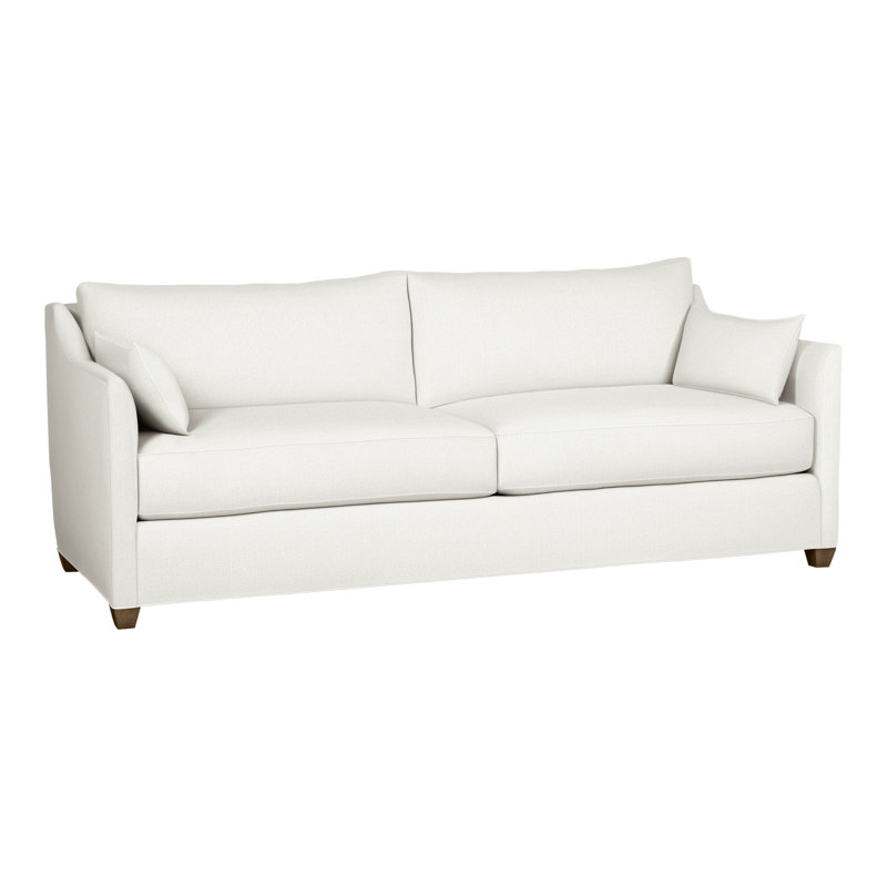 Canapé-lit Newlin, Mélange de polyester peau de mouton Kempsey, La Havane