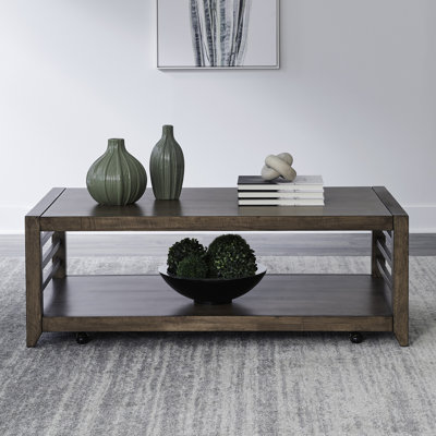 Hinkle Cocktail Table W/ Casters