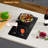 2 Burner Electric Cooktop, 12 Inch 1800w 110v Plug-in Ceramic Stove With Expandable Heating Zone