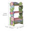 Bibliothèque à 3 niveaux Teamson Kids Magic Garden avec tiroir de rangement, bibliothèque colorée en bois pour les salles de jeux
