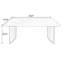 Table de salle à manger / cuisine en cristal blanc de luxe avec alliage en aluminium et acier au carbone blanc-1695452724