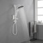 Système de douche ShowerSpas avec douche à effet pluie et douche à main-110679881