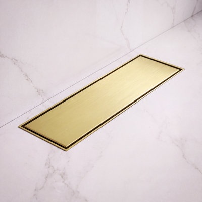 12" Linear Grid Shower Drain
