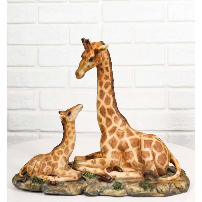 Figurine safari safari Masai Girafe