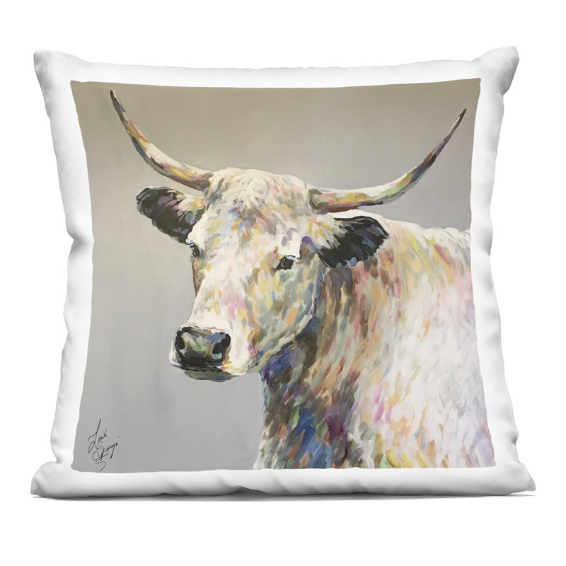 Coussin décoratif Bessie Modern Portrait