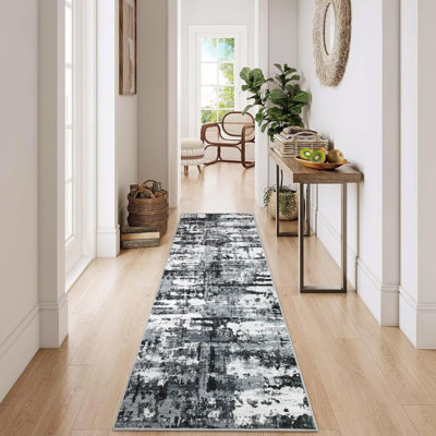 Grand tapis d'intérieur lavable et lavable