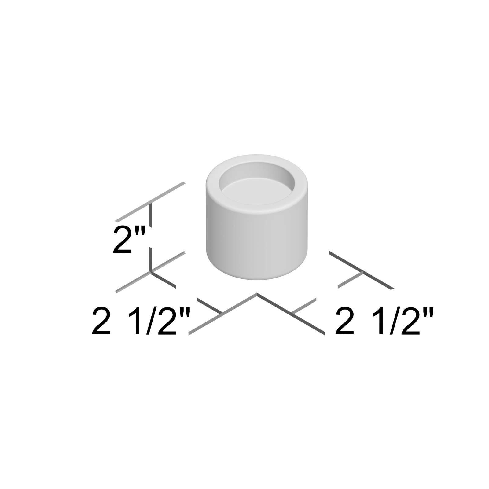 Matheson Marble Cylinder Votive Holder, White