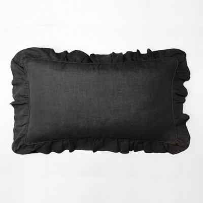 Linen Lumbar Pillow Cover & Insert