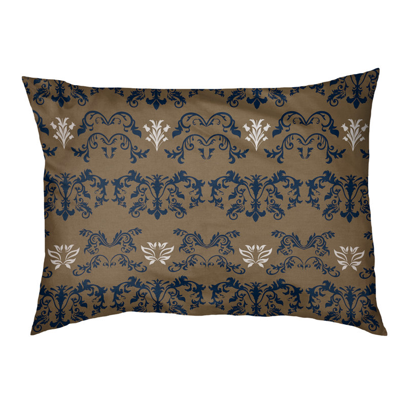Lit pour chat Houston Houston, Taille petite - L 19,5 po x l 29,5 po, Brun / bleu / blanc / brun