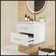 Meuble-lavabo mural avec lavabo, tiroirs doubles, lavabo en céramique, assemblage facile-366066806-366066800