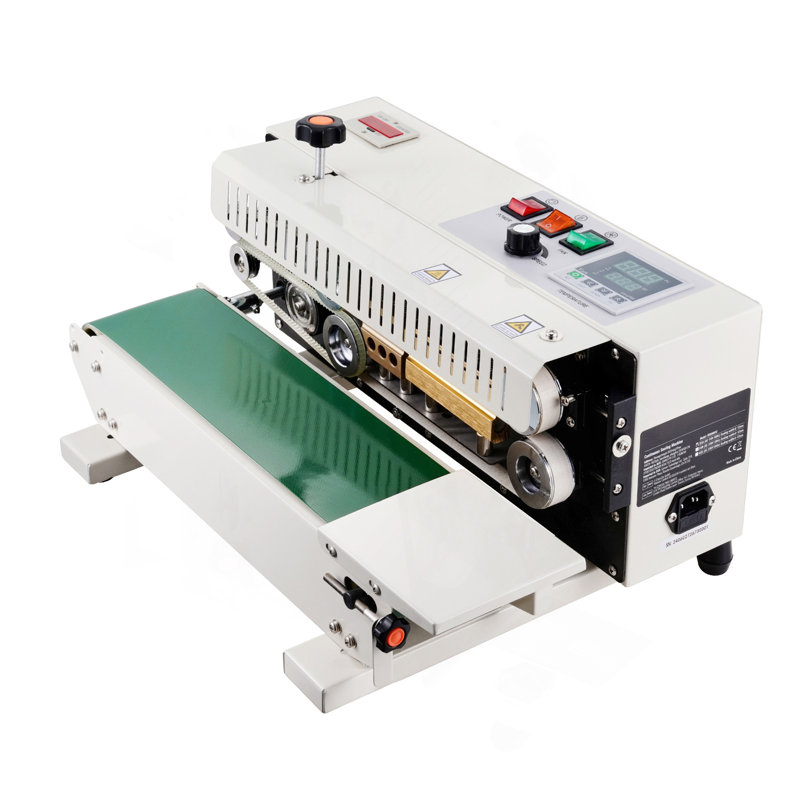 Continuous Bag Band Sealing Machine Horizontal Band Sealer Count Function