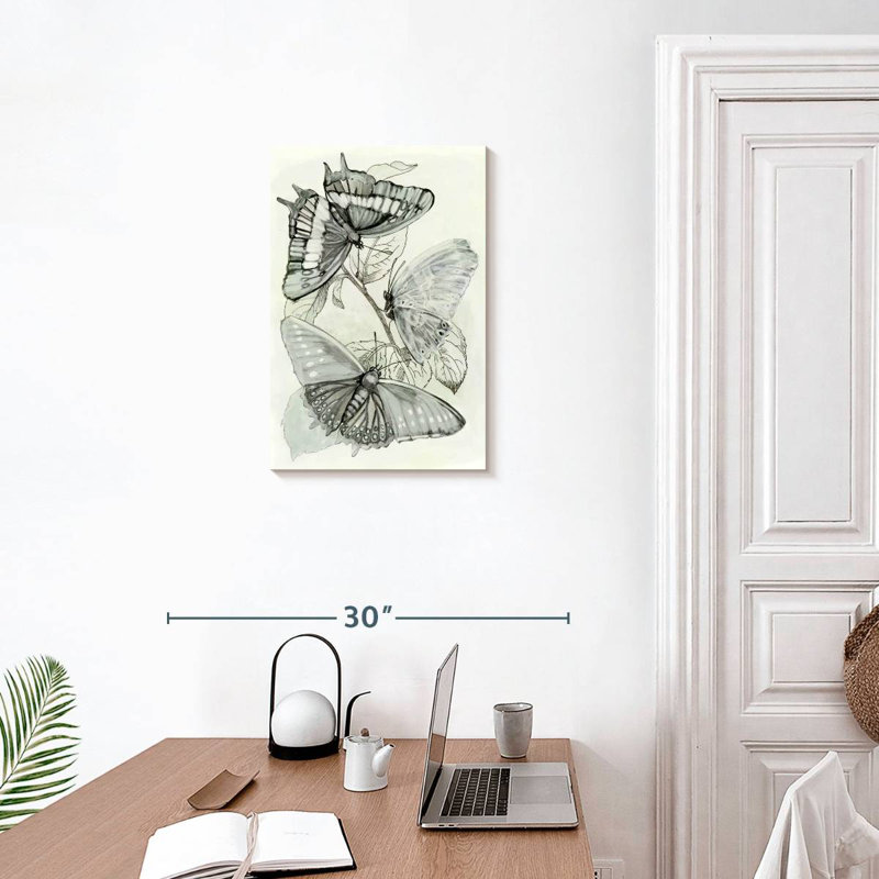 Brampt Butterfly Medley I, 24" H x 16" W