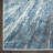 Ebern Designs Rhodes Blue Silver Modern Indoor Rug-1054831728