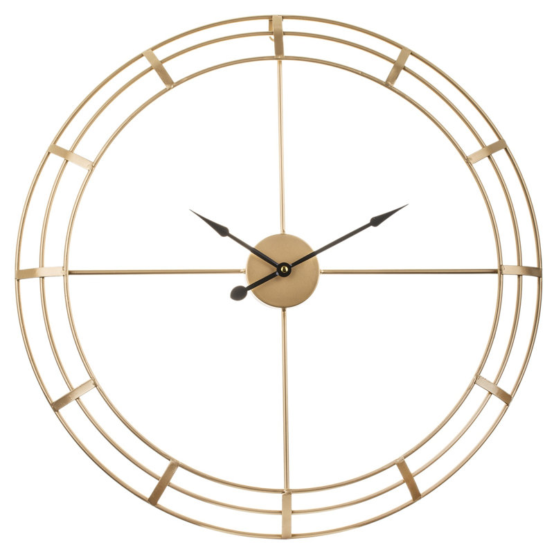 Annachiara Metal Wall Clock