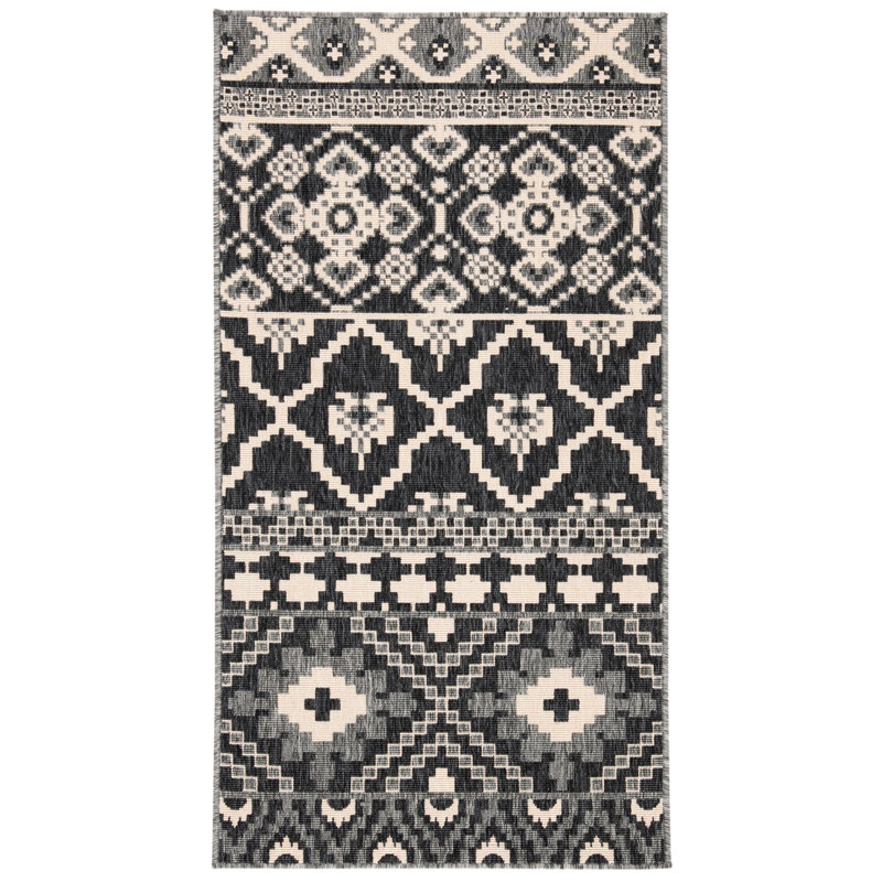 Tapis intérieur / extérieur Northpoint Veranda Southwestern, Rectangle 2 pi 7 po x 5 pi