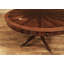 Round Mahogany Wood Dining Table