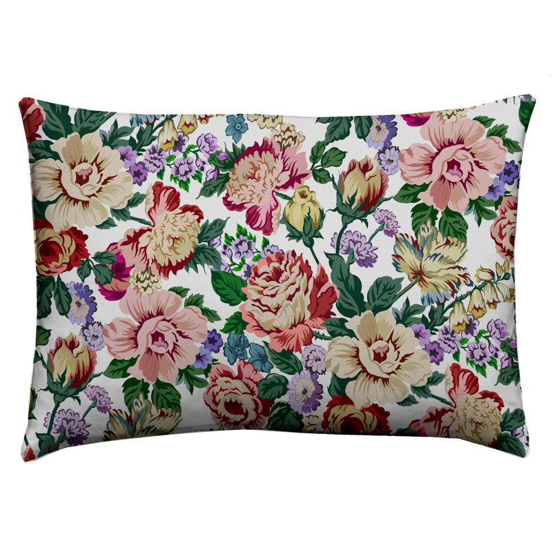 Alamak Floral Rectangular Cushion