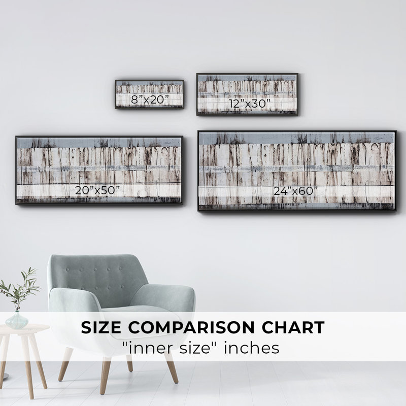 Granite - Framed Canvas, 20" H x 50" W