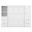 Grand lit escamotable mural avec tablettes-1786317013