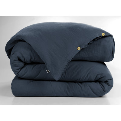 Knopp Cotton Solid Colour Duvet Cover