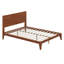 Base de lit en bois de bambou, rangement sous le lit-112249434