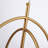 Fischer 1 - Light Bronze Gold Single Pendant