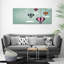 Flying Balloons - Wrapped Canvas Print