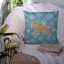 Coussin intérieur/extérieur en flocons d’hiver-32011307