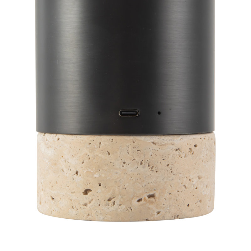 Niko 7-in Urban Bronze Dimmable LED Table Lamp with Opal Matte Glass, Urban Bronze/Matte Opal Glass